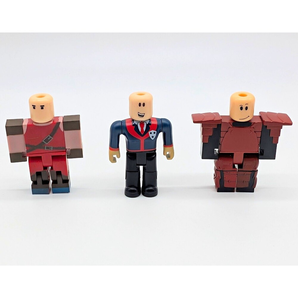 Lot of 3 Roblox Action Figures